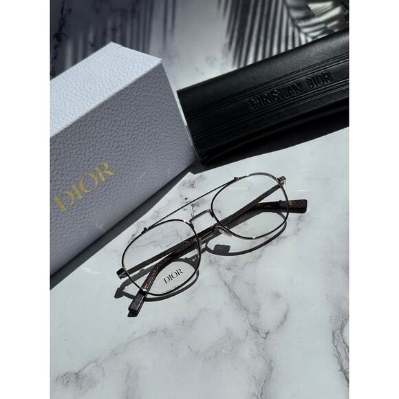 NEW Dior CD DiamondO R2U Eyeglasses Frames in Two Toned $640 - Picture 2 of 9